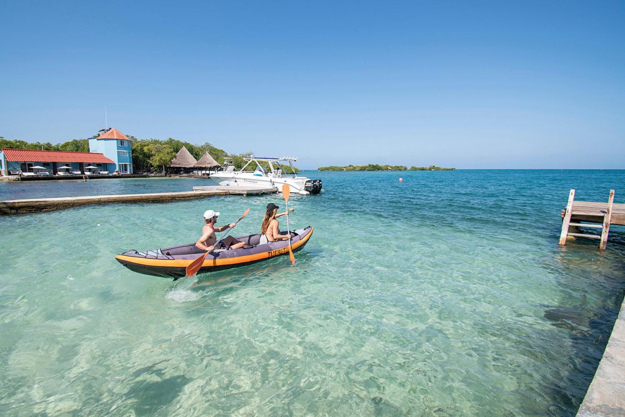 Isla Tijereto Hotel Isla Grande  Eksteriør billede